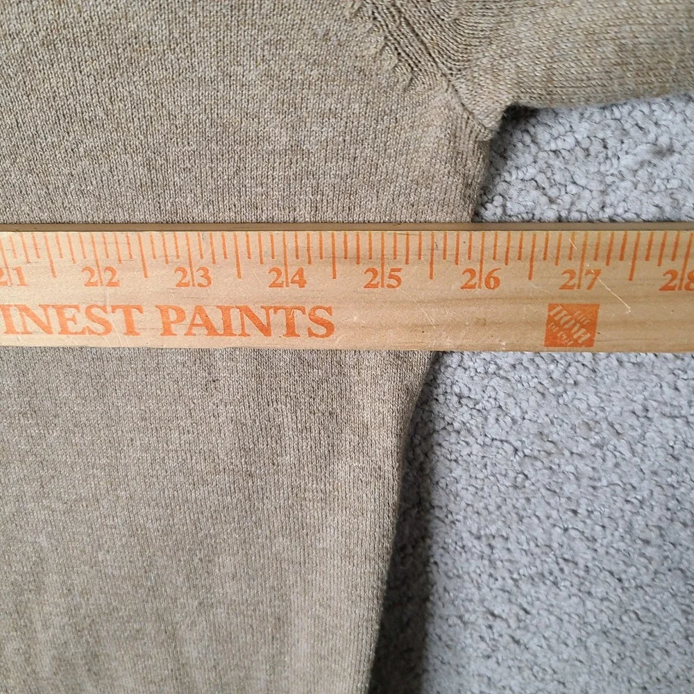 Old Navy Sweater Mens‎ XL Tan Crew Neck Long Sleeve Cotton Blend Knit Pullover